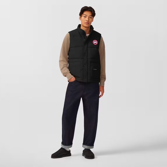 CANADA GOOSE FREESTYLE CREW VEST MENS S/P IN BLACK - Picture 12 of 13